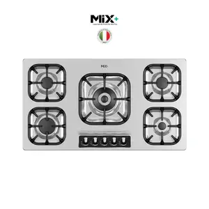 گاز رومیزی Mix+ مدل 523M استیل قطعه ایتالیایی
