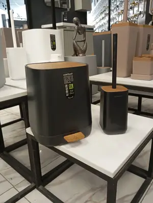 ست 2 پارچه  CONTRAST  مشکی چوب - کد 9900